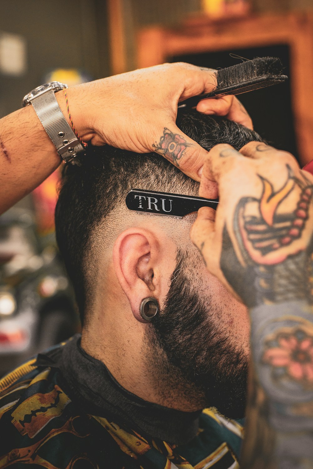 Sebastián, especialista en fades y diseño