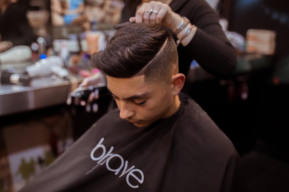 Corte masculino moderno